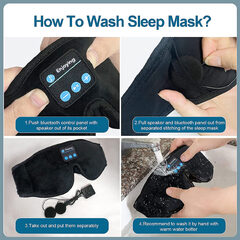 Antifaz Para Dormir con Audio privado Bluetooth