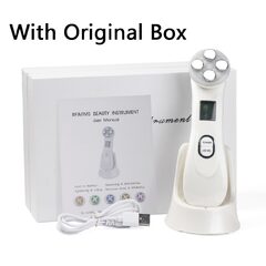 Masajeador Ultrasonico Facial LED Radiofrecuencia Electroporación