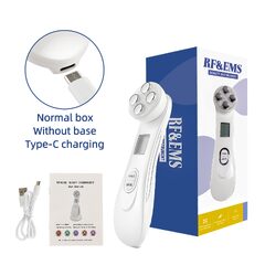 Masajeador Ultrasonico Facial LED Radiofrecuencia Electroporación
