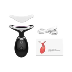 Masajeador Facial Anti-Envejecimiento Recargable - 3 Modos LED