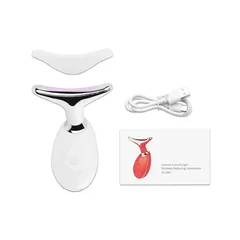 Masajeador Facial Anti-Envejecimiento Recargable - 3 Modos LED