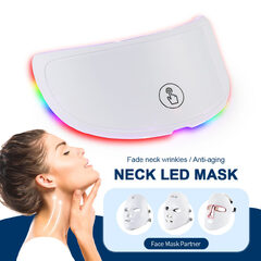 Mascara Facial Led - Terapia Acné Rejuvenecimiento 192 Luces 7 Colores
