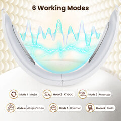 Máscara Facial 6 Funciones Tecnología EMS Batería Recargable