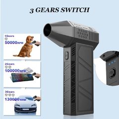 Soplador Pistola Mini Jet Inalambrico