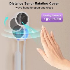 Soporte UV para cepillos de dientes con secado