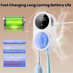 Soporte UV para cepillos de dientes con secado